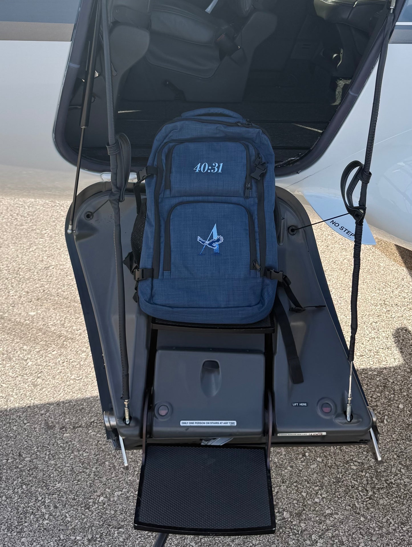 Navy Backpack