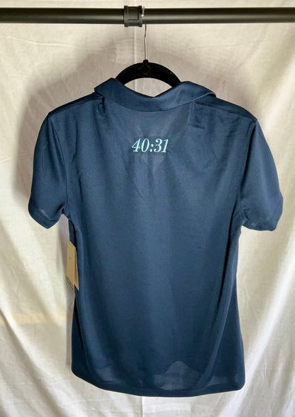 Navy Women’s Nike Golf Shirt