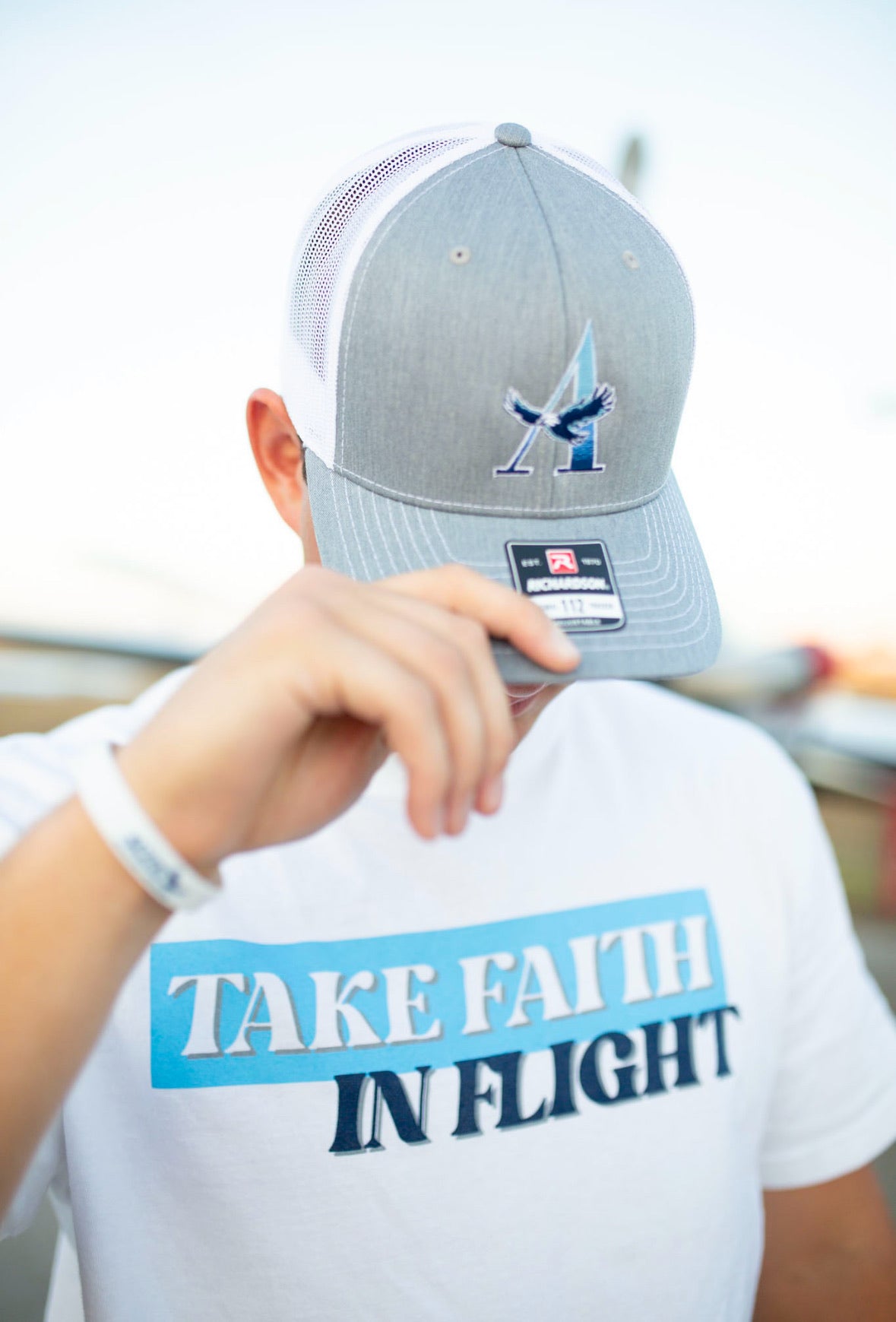 Grey Trucker Hat