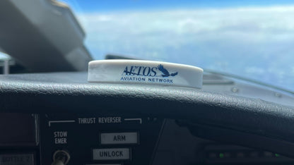 White wrist band